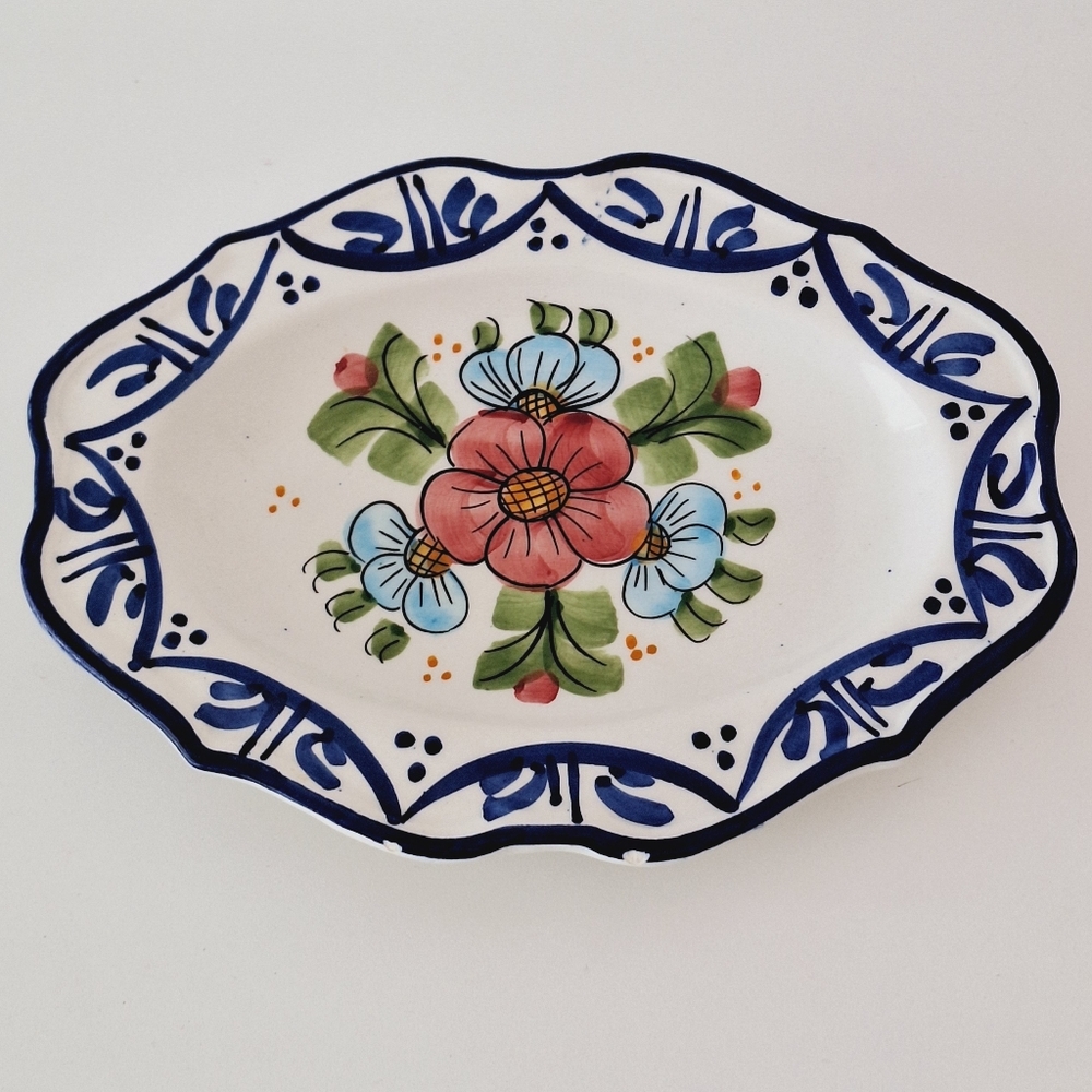 HNOS Martinez S.L. Pintado A Mano decorative plate - vintage